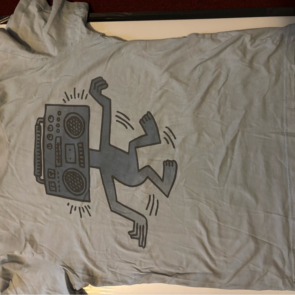 American Eagle Outfitters Light Blue T-Shirt